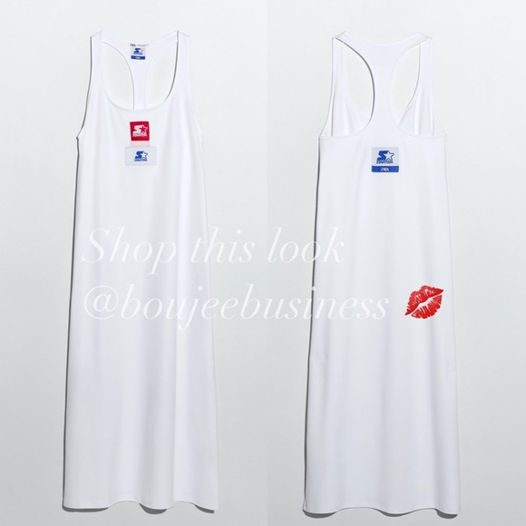 ZARA BNWT Starter Midi Dress - Picture 5 of 5